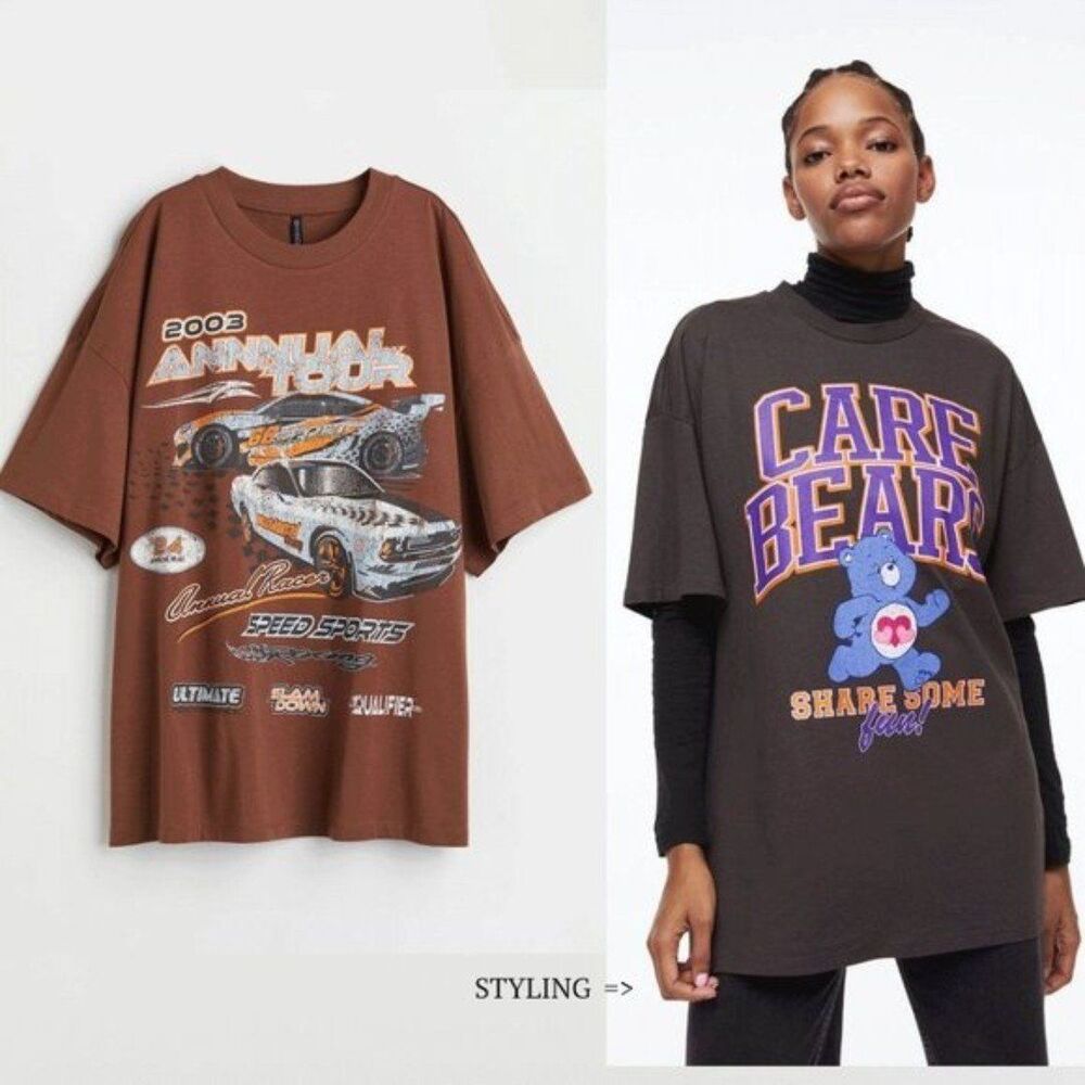 NWT DIVIDED 2003 Annual Tour Tshirt Sz S (Oversized)